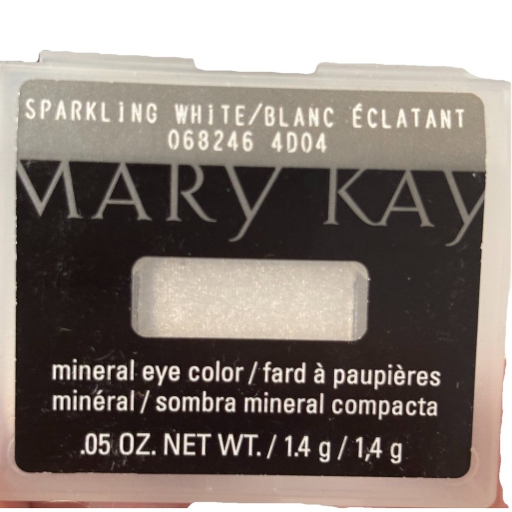 New Mary Kay Mineral Eye Color Sparkling White 068246 4C04 .05 oz